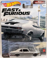Load image into Gallery viewer, Hot Wheels Premium 70 Chevy Nova SS
