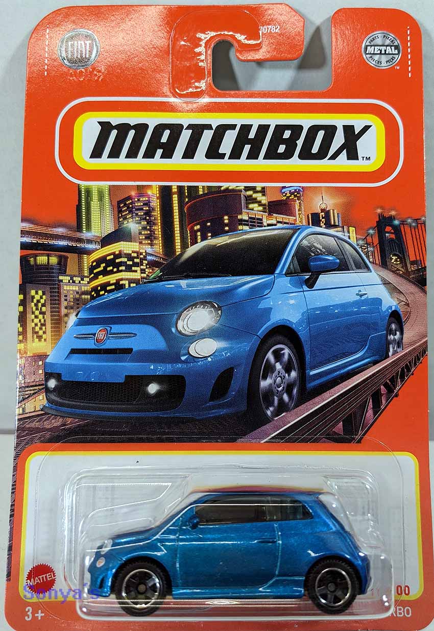 Matchbox 2019 Fiat 500 Turbo