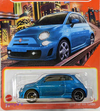 Load image into Gallery viewer, Matchbox Blue 2019 Fiat 500 Turbo 2022
