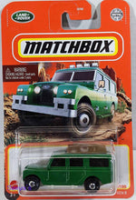 Load image into Gallery viewer, Matchbox 1965 Green Land Rover Gen II 2021
