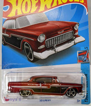 Load image into Gallery viewer, Hot Wheels Red 55 Chevy 2022
