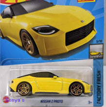 Load image into Gallery viewer, Hot Wheels Yellow Nissan Z Proto 2022
