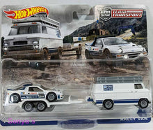 Load image into Gallery viewer, Hot wheels Team Transport Ford RS200 &amp; Rally Van
