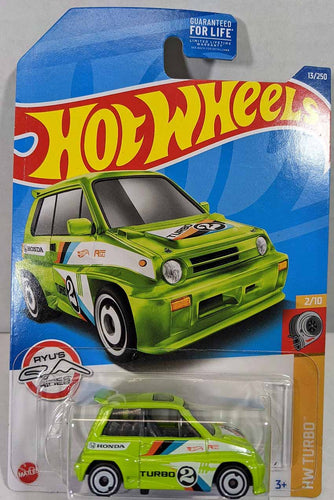 Hot Wheels Green 85 Honda City Turbo II 