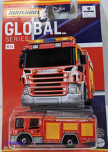 Load image into Gallery viewer, Matchbox Global Scania P 360 Fire Truck French
