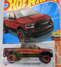 Load image into Gallery viewer, Hot Wheels Red 2020 Ram 1500 Rebel 2022
