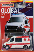 Load image into Gallery viewer, Matchbox Global  Renault Master Ambulance Russia
