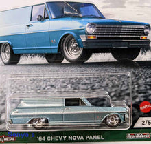 Load image into Gallery viewer, Hot Wheels Premium 64 Chevy Nova Panel Wagon 2021
