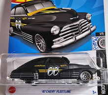 Load image into Gallery viewer, Hot Wheels Black 47 Chevy Fleetline Mooneyes 2022
