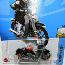 Load image into Gallery viewer, Hot Wheels Black Honda Super Cub 2022
