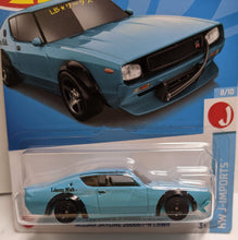 Load image into Gallery viewer, Hot Wheels Sky Blue Nissan Skyline 2000GT-R LBWK 2022
