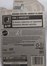 Load image into Gallery viewer, Hot Wheels Sky Blue Nissan Skyline 2000GT-R LBWK 2022
