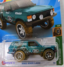 Load image into Gallery viewer, Hot Wheels Teal Range Rover Classic 2022
