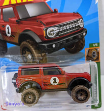 Load image into Gallery viewer, Hot Wheels Red 21 Ford Bronco 2022
