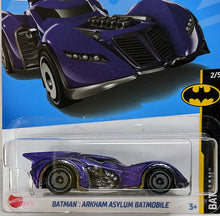 Load image into Gallery viewer, Hot Wheels Purple Batman: Arkham Asylum Batmobile 2022

