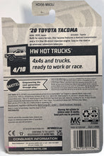 Load image into Gallery viewer, Hot Wheels Red 20 Toyota Tacoma 2022
