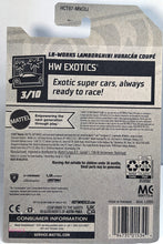 Load image into Gallery viewer, Hot Wheels White LB-Works Lamborghini Huracan Coupe 2022
