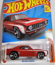 Load image into Gallery viewer, Hot Wheels Red 69 Copo Camaro 2022
