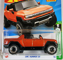 Load image into Gallery viewer, Hot Wheels Orange GMC Hummer EV 2022

