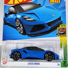 Load image into Gallery viewer, Hot Wheels Blue Lotus Emira 2022
