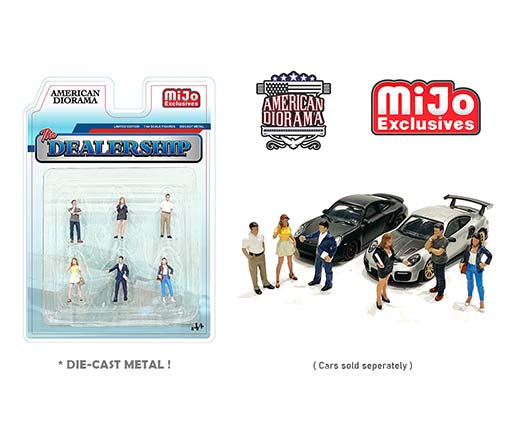 American Diorama Mijo Exclusives Dealership figures