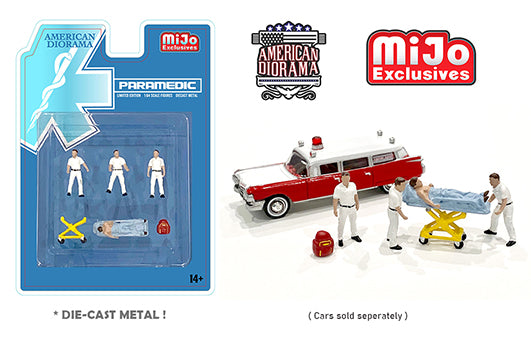 American Diorama Mijo Exclusives Paramedic Figure set